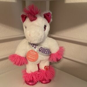 “Yass Queen & #1 Mom” Unicorn 14” plush Mother’s Day!